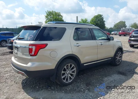 2017 Ford Explorer Limited from USA, damaged, VIN 1FM5K7FH4HGE07551